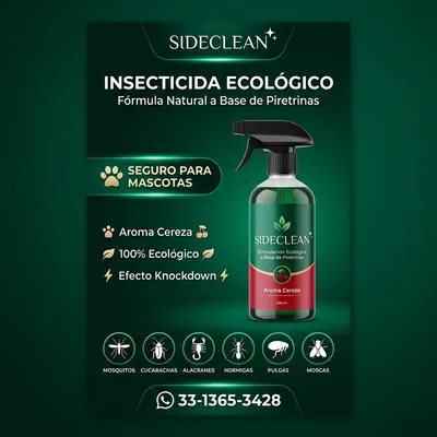 Etiqueta Insecticida SideClean